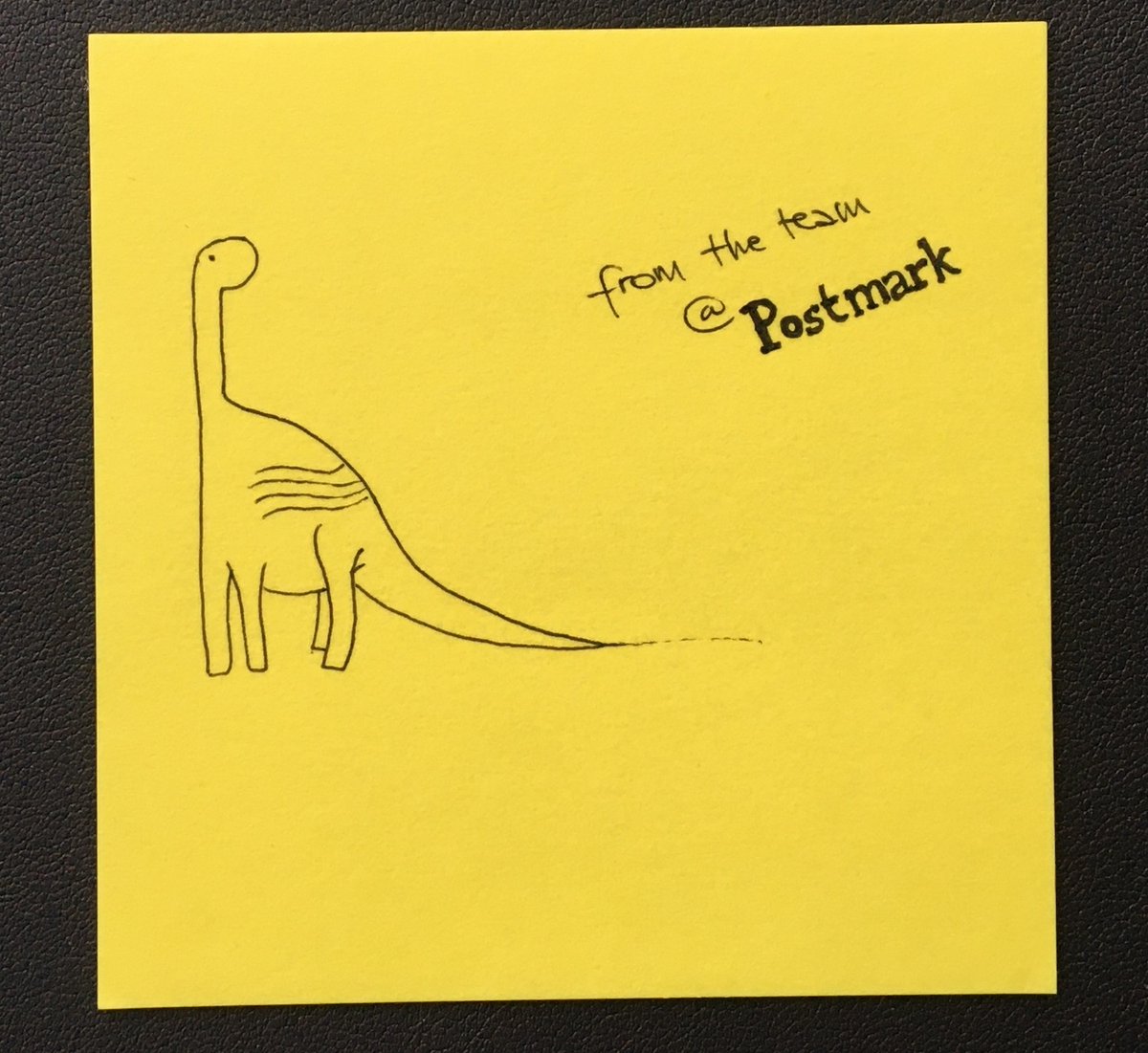 postmarkapp's tweet photo. To the reader who told us our SMTP guide is amazing and we should add "a picture of a dinosaur" to it—whoever you are, we hope this works for you! 🦕💛  ^fio

→ https://t.co/Pr7KTrD2IJ https://t.co/SzZTQbIOqi