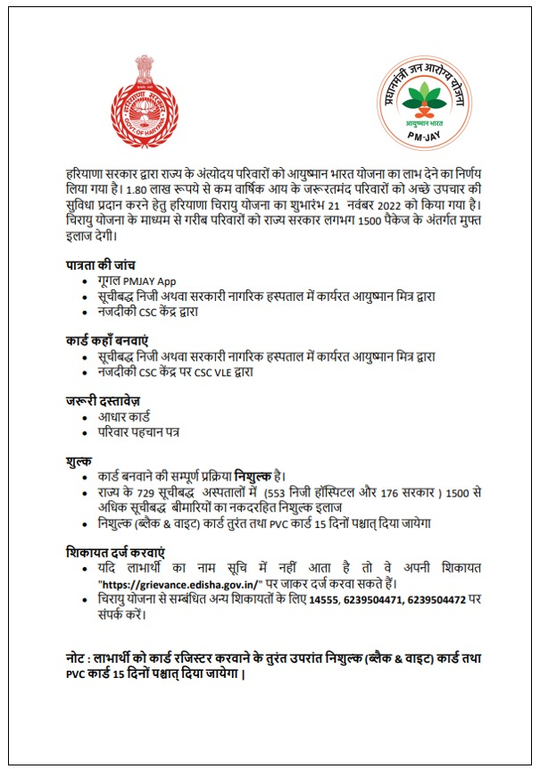 abhhpa's tweet photo. Chirayu Haryana IEC awareness information. 

@cmohry @anilvijminister
@PrabhjotIAS @rssharma3
@AyushmanNHA @DiprHaryana https://t.co/p0YojnQWpl