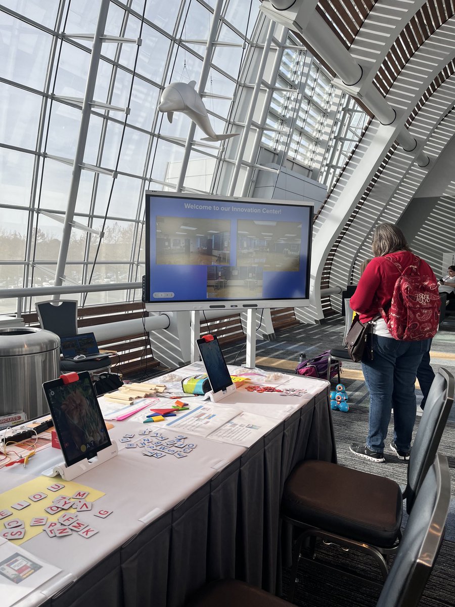 Stop by Concourse 3 between 9:45-10:45. We have some early explores getting started. ⁦<a href="/vste/">VSTE</a>⁩ #vste
