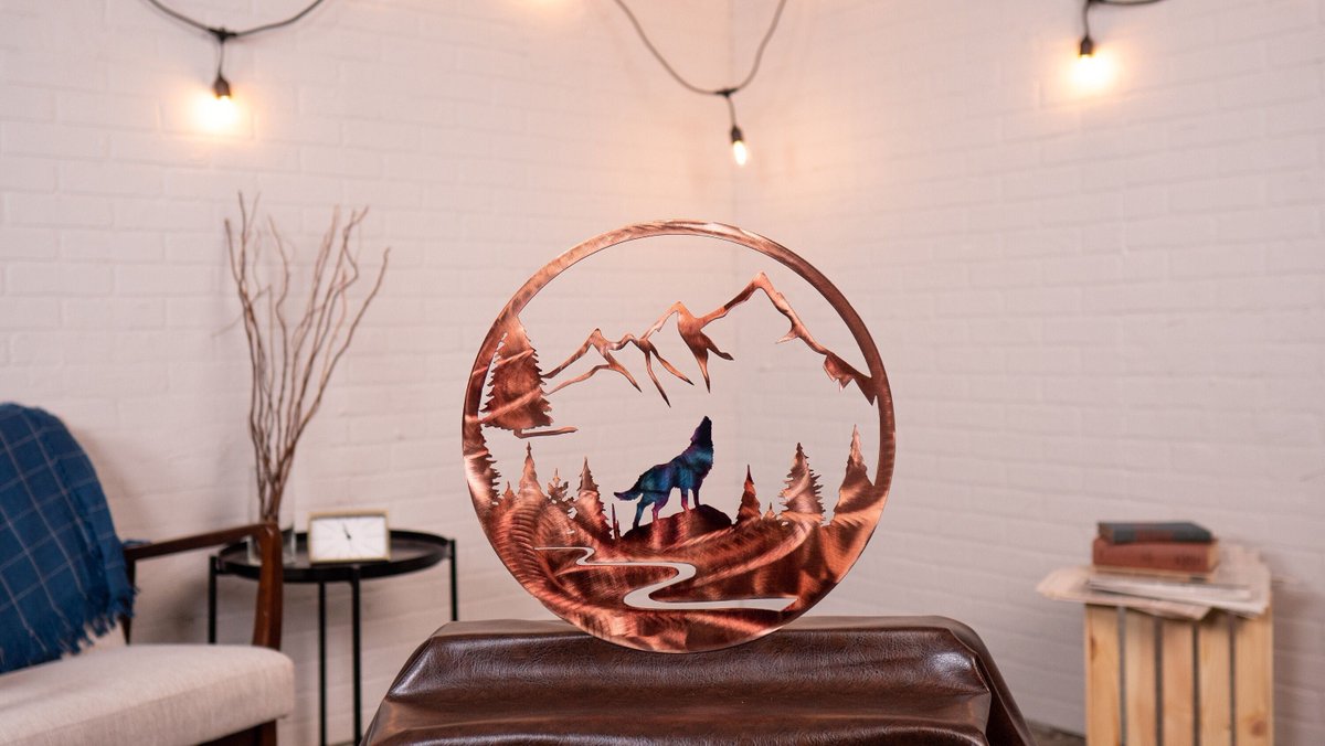 ThirdShiftFab's tweet photo. Excited to share the latest addition to my #etsy shop: Wolf Howl Call of Wild https://t.co/vB6hh4TVXV #unframed #entryway #copper #wolf #wolfmetalart #howlingwolf #mountainwolf #forestwolf #thirdshiftfab https://t.co/Tqpgk8o6JG