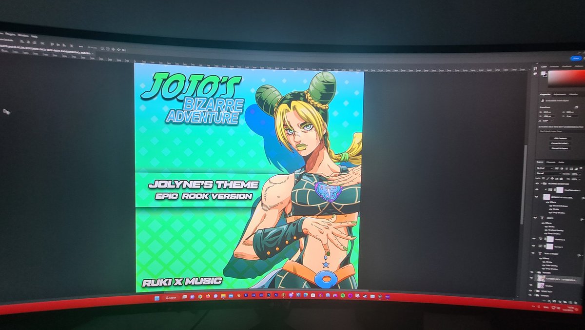 Working on a new Jolyne Theme Cover Art! 

Jolyne render and BG by: <a href="/micho_azteca/">🎃𝑴𝒊𝒄𝒉𝒐🍉🎃</a>
 
#jojo_anime #Jolyne #JoJosBizarreAdventure