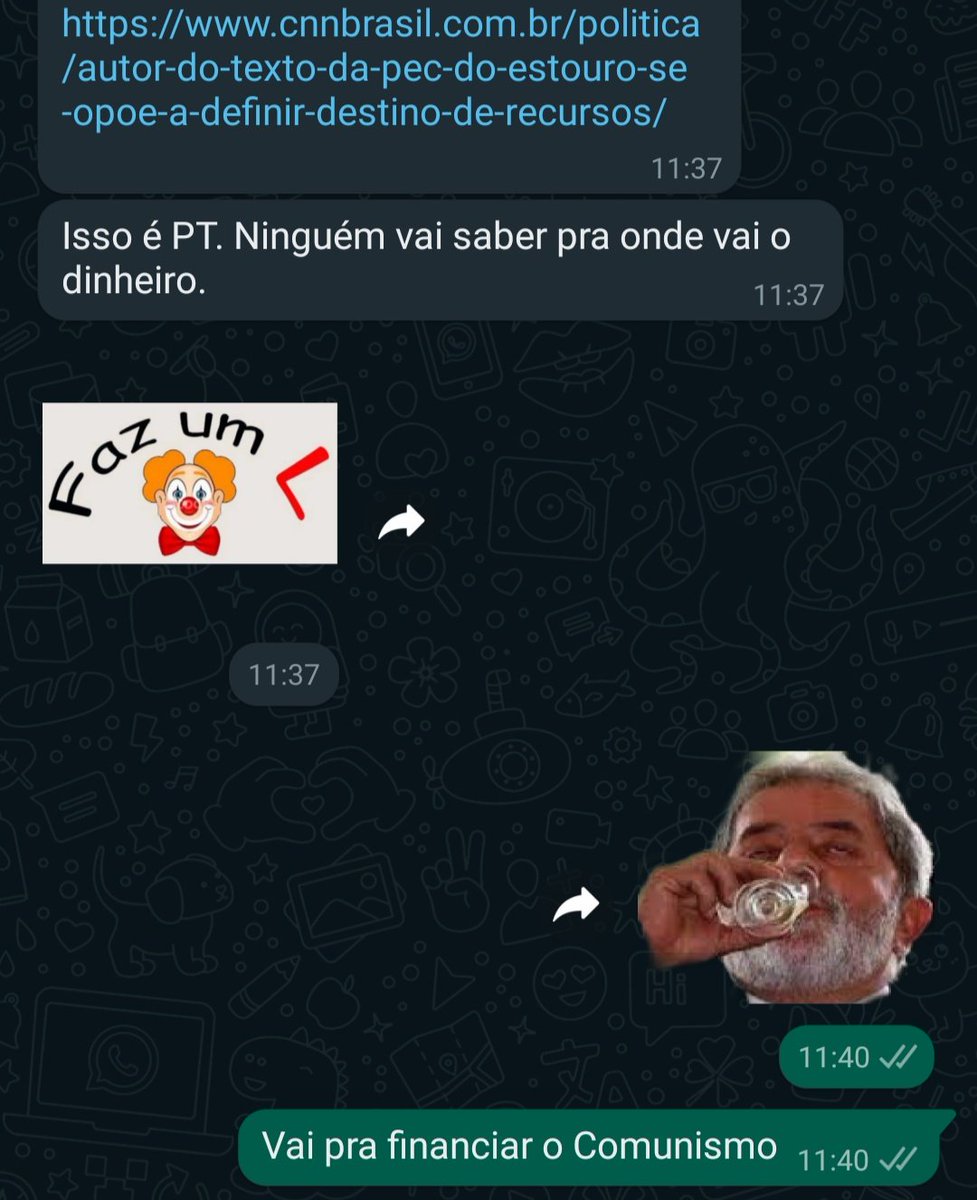 oricardorico's tweet photo. Agora só respondo as provocações de bolsominion na base do deboche. Kkkk https://t.co/99DbxM5f3W