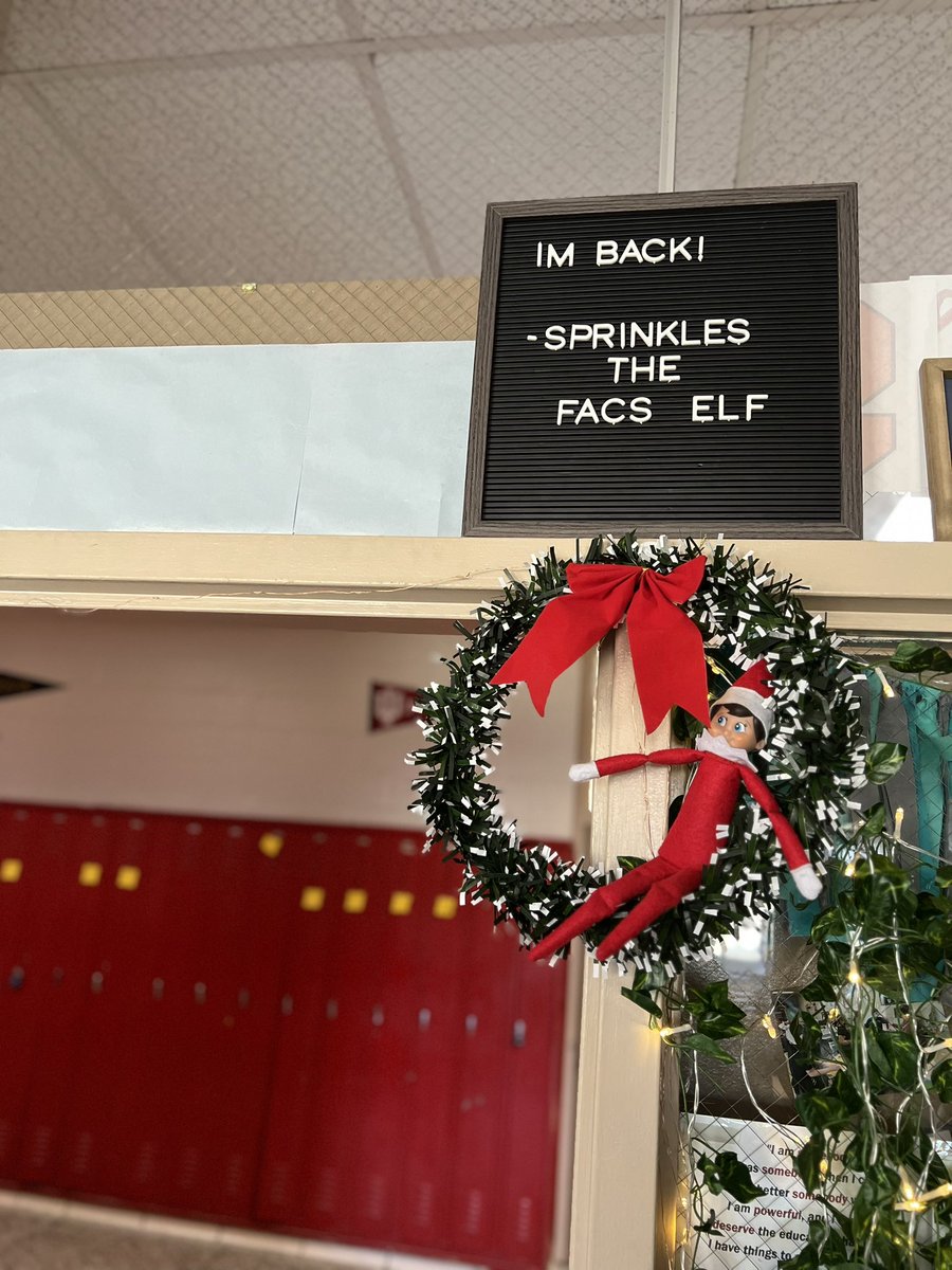 Sprinkles has returned to FACS