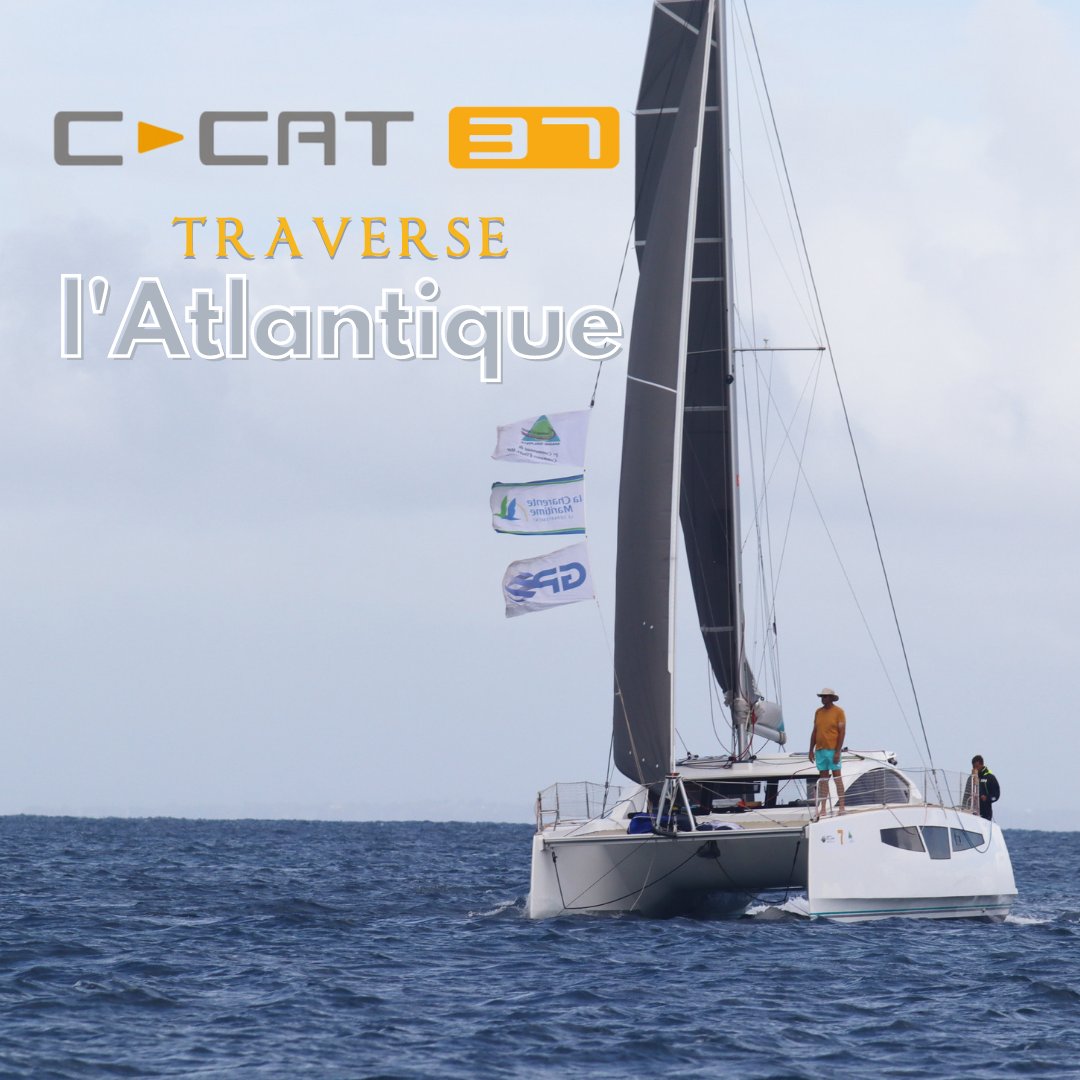 CCatamarans's tweet photo. ⛵ C-CAT 37 #Sunrise a traversé l'Atlantique: au départ de la #Rochelle jusqu'aux #Canaries. 👇 Découvrez en plus sur cette aventure exceptionnelle dans l'article ci-dessous: https://t.co/wN98et9EwR https://t.co/KrwL1QJN8I