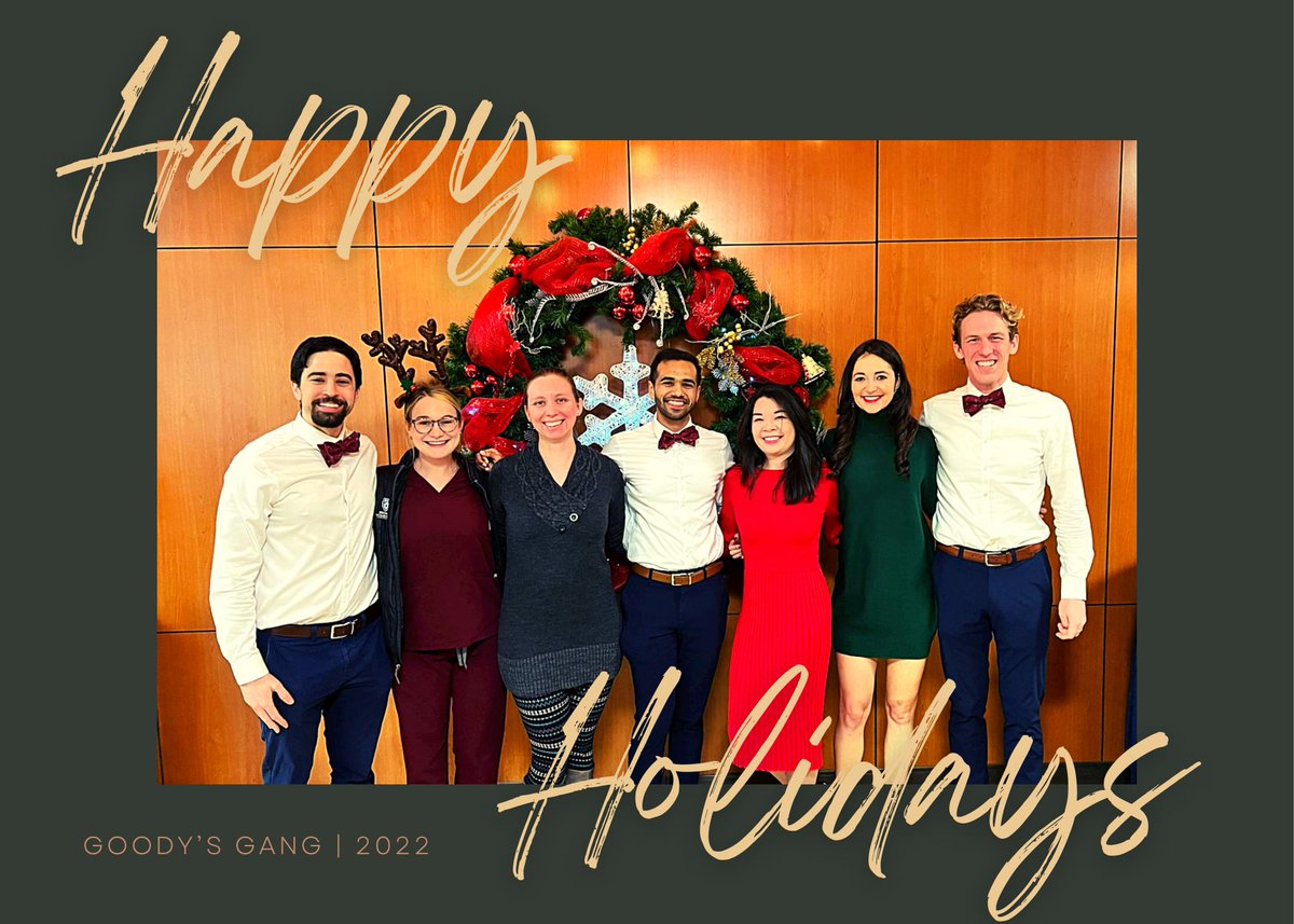 Happy Holidays from everyone’s favorite group of second year @VUMCHemOnc Fellows! 🎄😊 Hands down - the best part of Nashville is calling these guys my colleagues and friends! #grateful @JVentoMD @catherine_fahey @ShannonSomerMD @VUMCGME @VUMC_Cancer @VUMC_Medicine @VUMC_MD