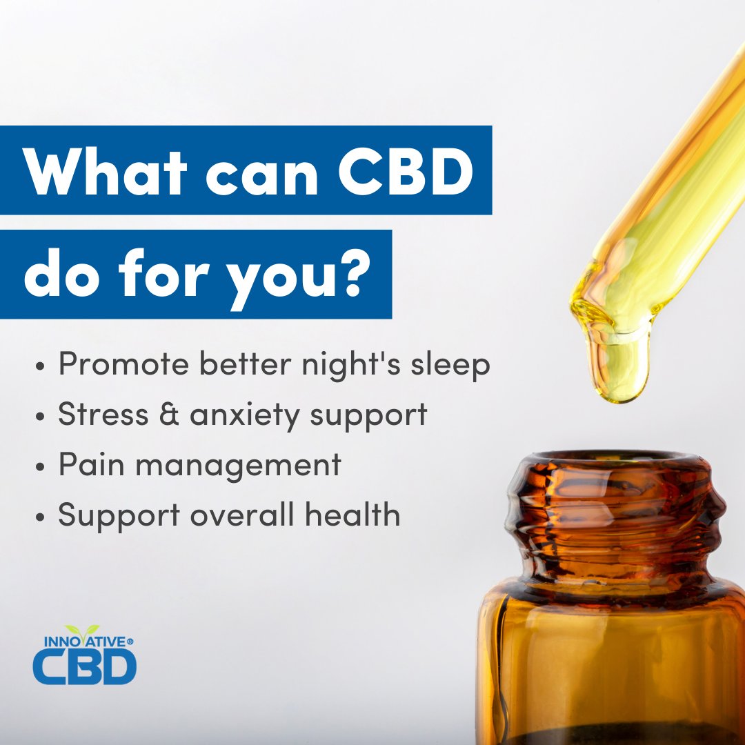 CbdInnovative's tweet photo. CBD is a natural ingredient from the cannabis plant. It helps support your overall health and wellness by improving sleep quality, reducing stress and anxiety, and supporting pain management.

#innovativecbd #cbd #hempoil #cbdoil #hempbenefits #hempfacts https://t.co/pr9NJpQQI9