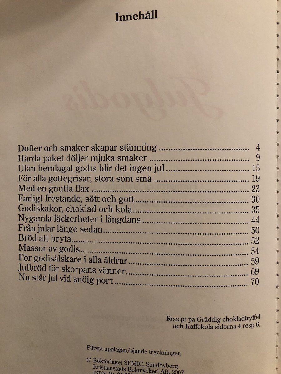 SofiaWanstrom's tweet photo. Detta är kanske den mest intetsägande innehållsförteckning jag sett https://t.co/QcKWIEIKOz