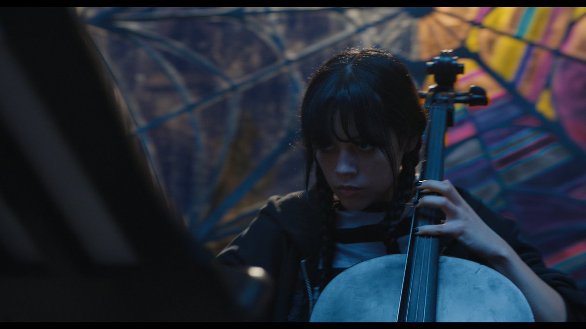 NowPlaying Paint it, Black versi Wednesday 💀🫳🎼 nowplaying Netflix