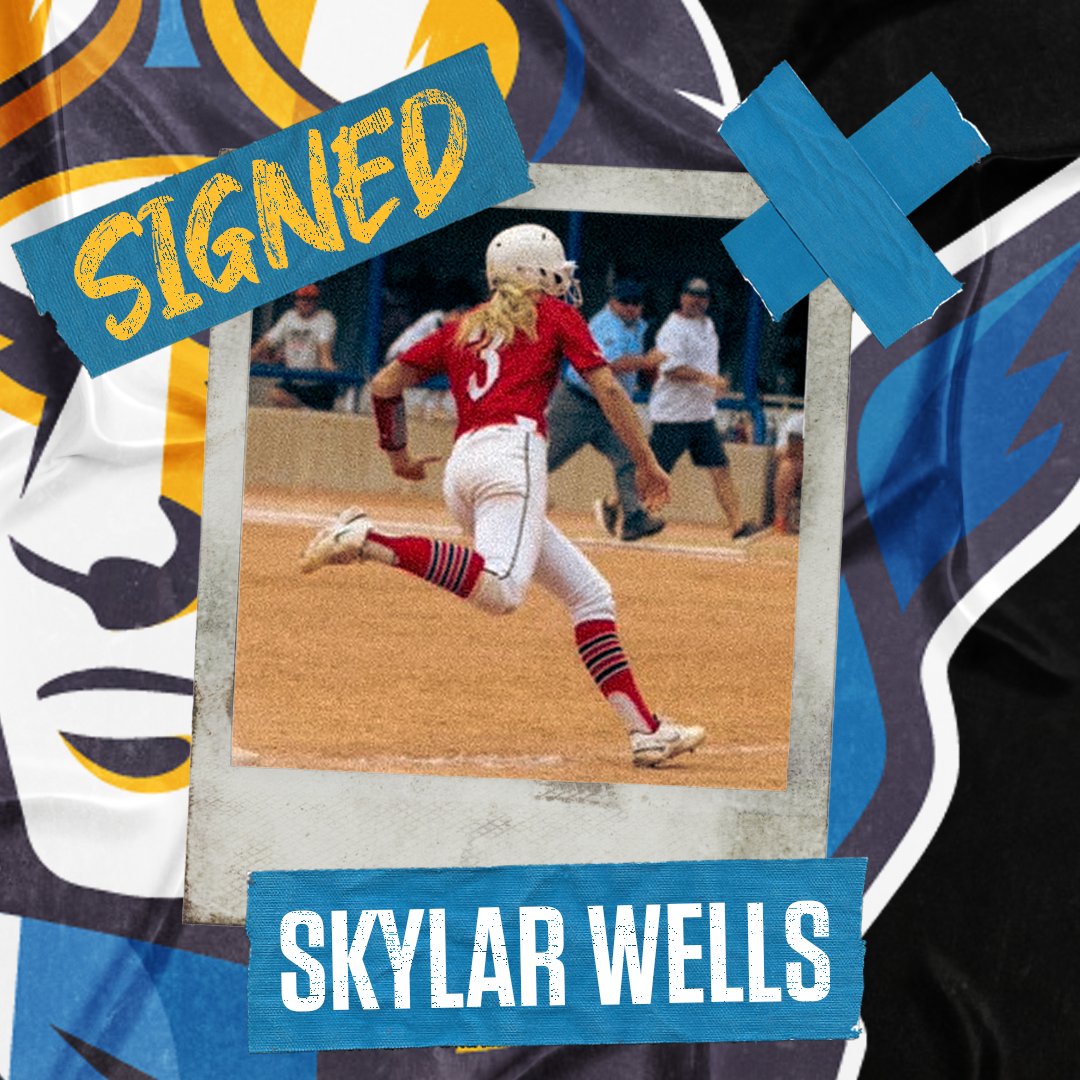 rscraiders's tweet photo. Inked. 𝗦𝗶𝗴𝗻𝗲𝗱. 𝙊𝙛𝙛𝙞𝙘𝙞𝙖𝙡.

Welcome 𝐒𝐤𝐲𝐥𝐞𝐫 𝐖𝐞𝐥𝐥𝐬 to the Raider Softball family. She will be working in at 2nd base as a Raider. Wells will be a graduate of Washington HS this spring before making her way to RSC that fall.

#iamaRAIDER | #RSCSigningDaySquad https://t.co/0j68M4iovc