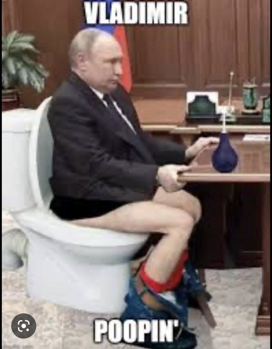 GQuotes23's tweet photo. *talks about Putin pooping himself
Hunter: Vladimir Shittin’
#pooptin https://t.co/gN8hT1HWU7