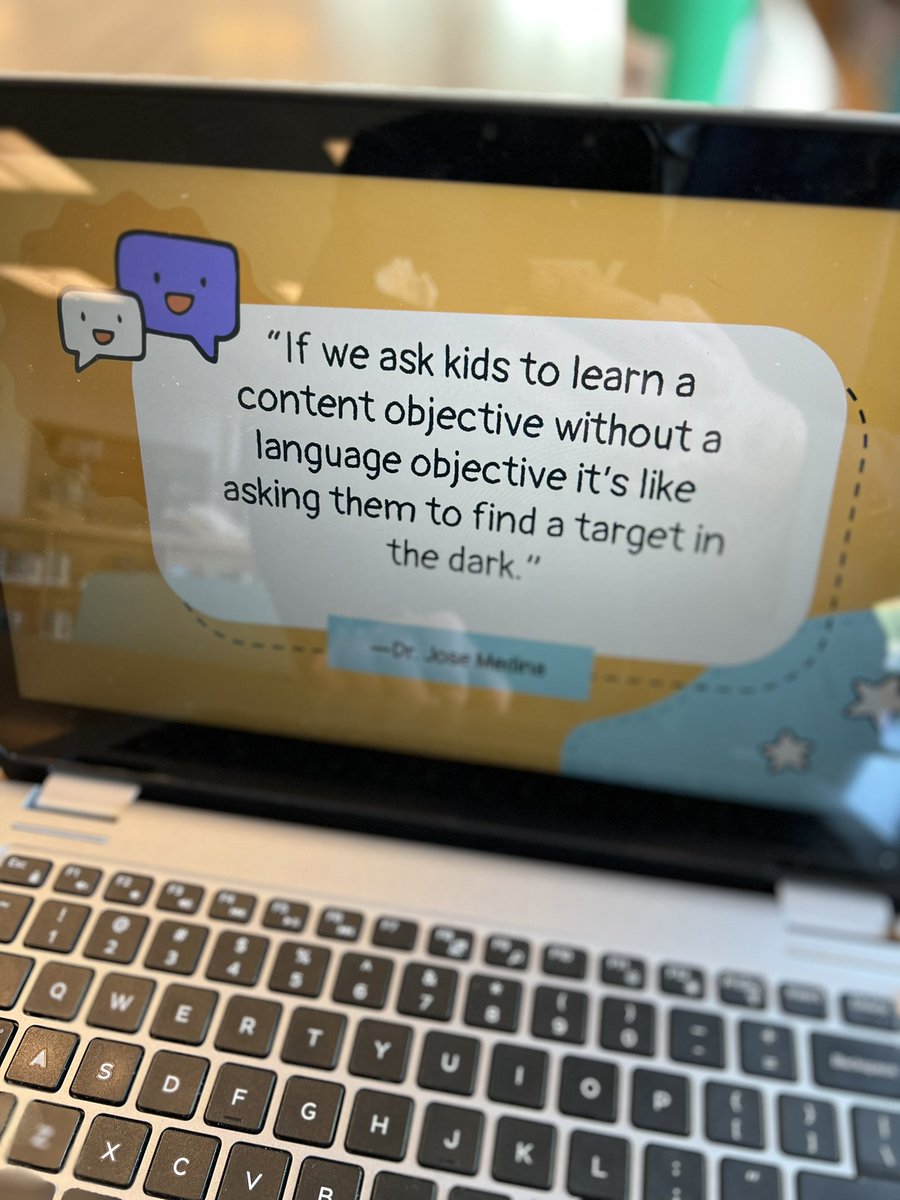 @MrsSuarezELD leads our staff through the importance of academic language and content/language objectives. Staff learning to support all learners in their classrooms! #JagPride 🖤🐆🤍@nikki_coquijags @AP_ews_NWJags @APWhitely_Jags @NorthwestAPLee @MsB_NWJags @NWJagsAP