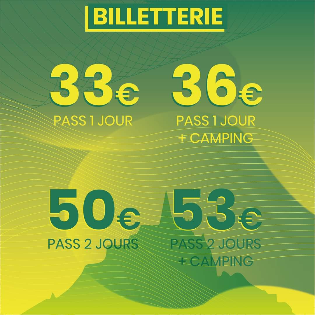 Nouveaux tarifs après la promo de lancement sur les 200 premiers billets 2 JOURS 👇🎟 grv.label-plante.com/billetterie 

<a href="/lamanchelibre/">La Manche Libre</a>
<a href="/OuestFrance50/">Ouest-France 50</a> <a href="/tendanceouest50/">Tendance Ouest 50</a> <a href="/tourisme_gtm/">@Tourisme_gtm</a> @MancheTourisme