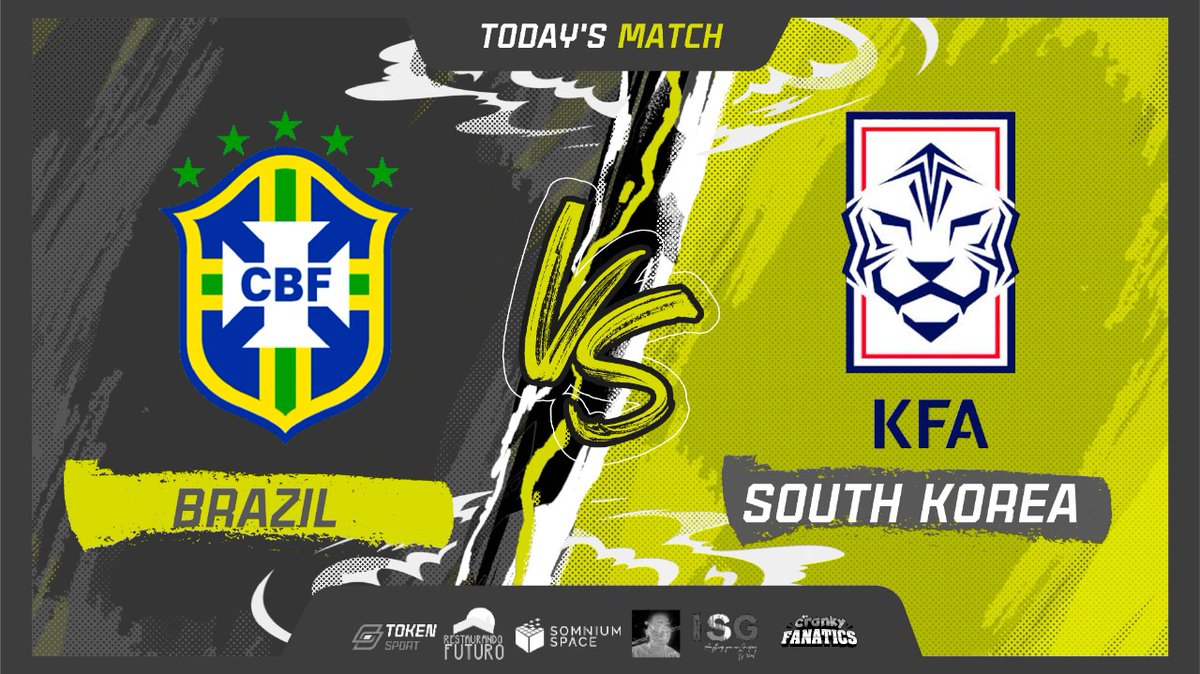 TokenSport's tweet photo. Are we ready 🚀🚀.
Today we shall be showing Brazil 🇧🇷 and South Korea 🇰🇷 live on the below 👇 Metaverse Space.
https://t.co/5Hpxpa9C7o
Come join the winning team and express your passion on ⚽️ 

#LetPassionFlow #Metaverse #ISGSpace #Web3 #TokenSport https://t.co/Rwt2PDaKNE