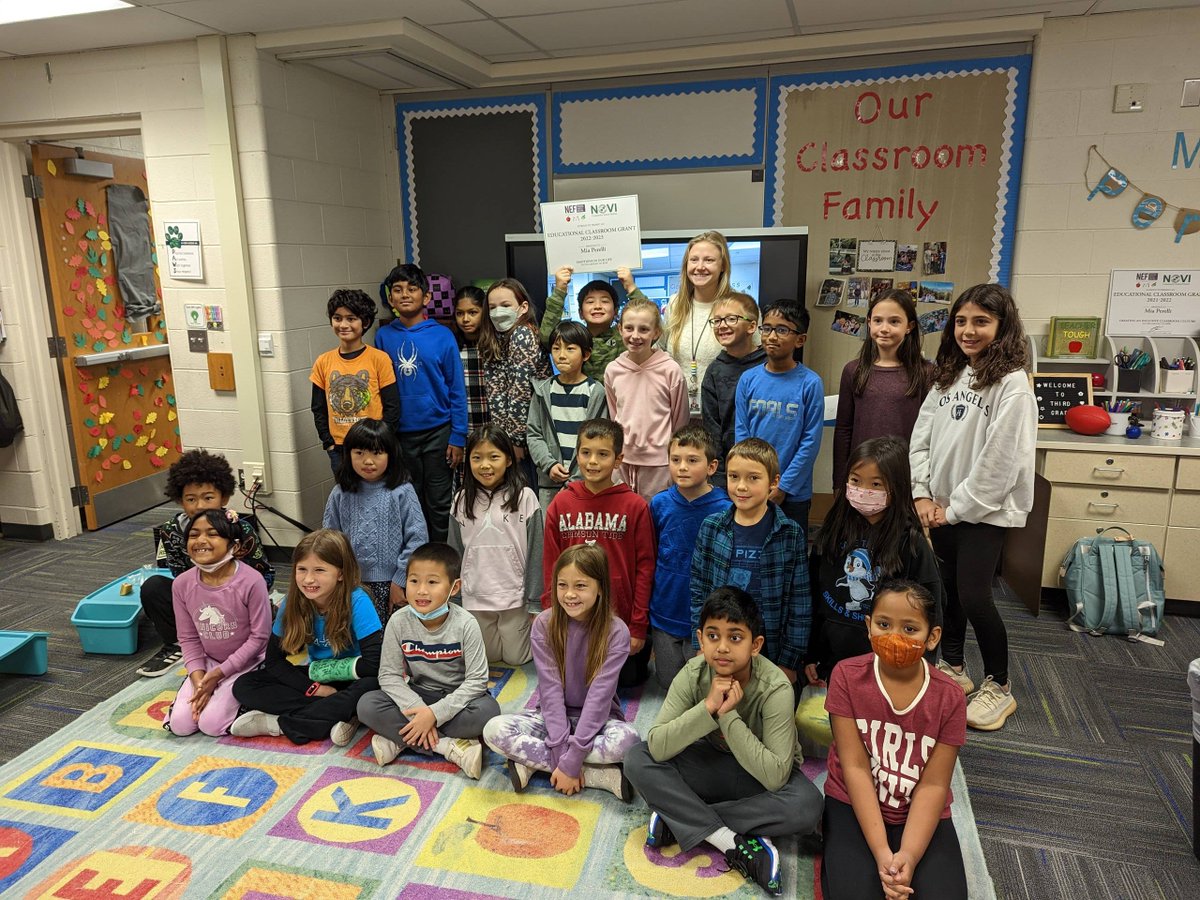 NoviWoods's tweet photo. We are grateful to @NoviEdFound for their support of our many grants. #NWLeads #NoviPride https://t.co/AQGEjlIXJV