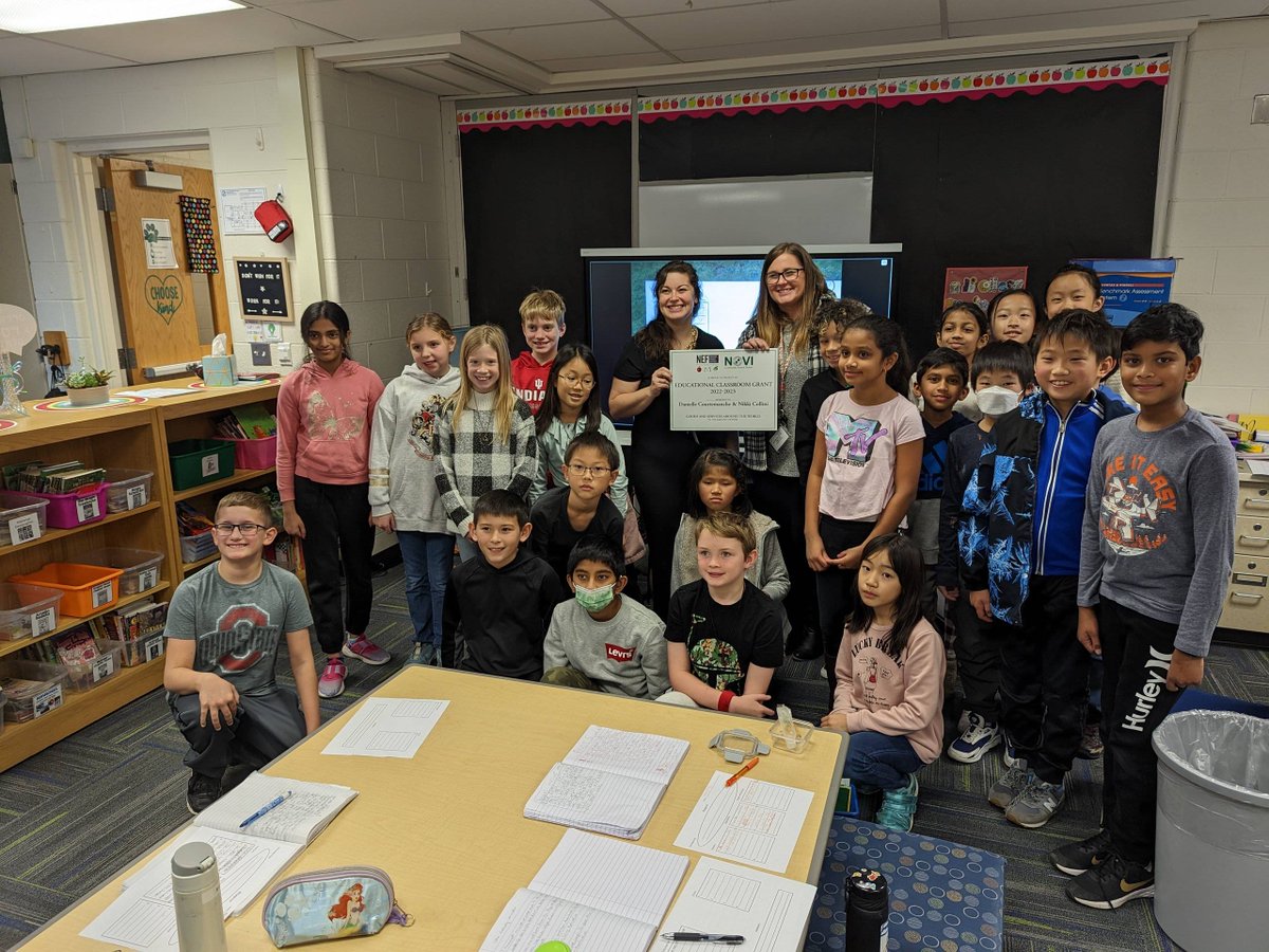 NoviWoods's tweet photo. We are grateful to @NoviEdFound for their support of our many grants. #NWLeads #NoviPride https://t.co/AQGEjlIXJV