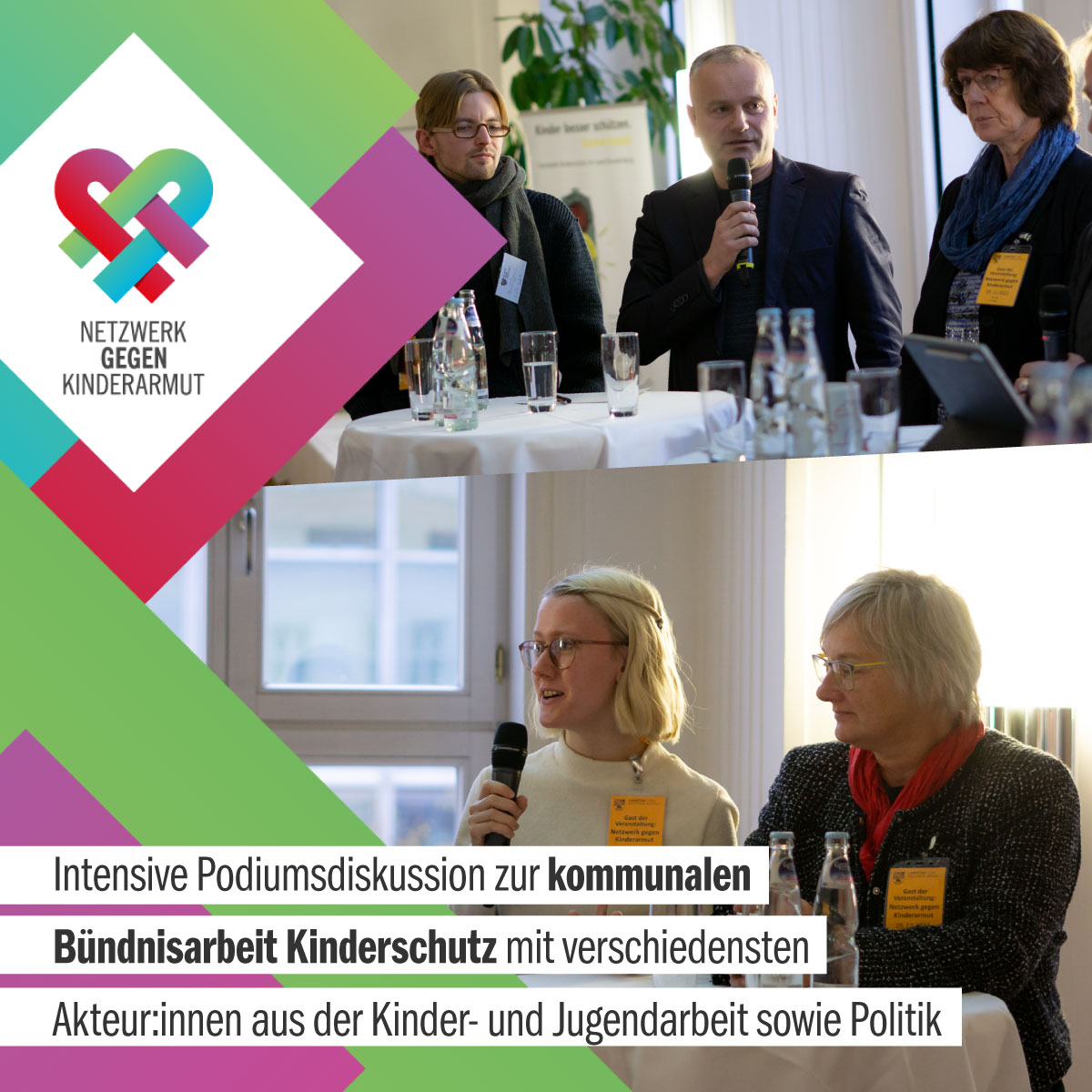 NetzwerkgegenKA's tweet photo. Wir schließen die Veranstaltung »Baustelle Kinderschutz« mit einer intensiven Podiumsdiskussion.

Danke an René Thomé (stellv. Vorstand des Kinder- und Jugendrings Sachsen-Anhalt e.V.), Tom Bruchholz (Landesjugendwerk der AWO Sachsen-Anhalt e.V.), (1/2) https://t.co/N65q2OxZA8