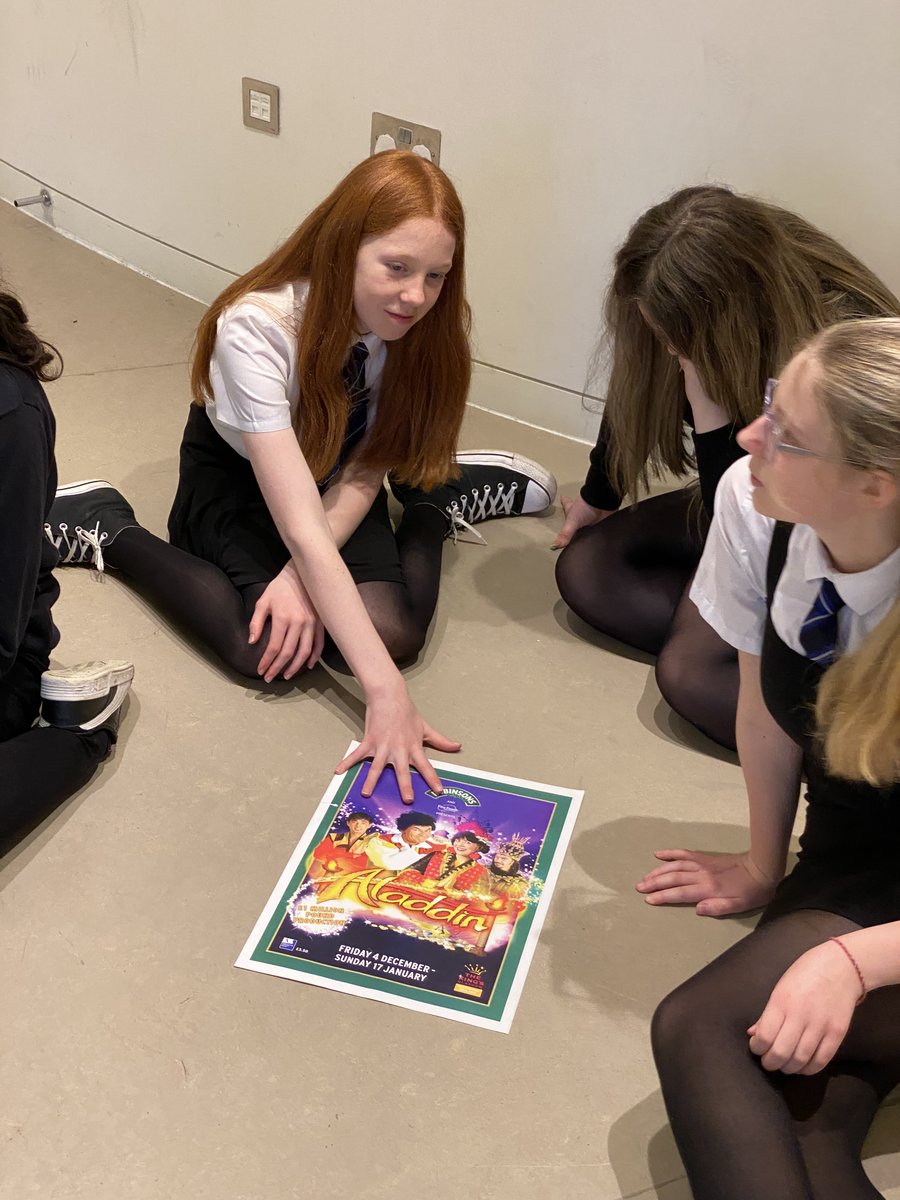 S2 Creative Arts pupils enjoying the Beauty &amp; the Beast Panto workshop at Theatre Royal! Part 3. 

#hesbehindyou
#ohnoyourenot
#bringdoonthecloot
#atgcreativelearning