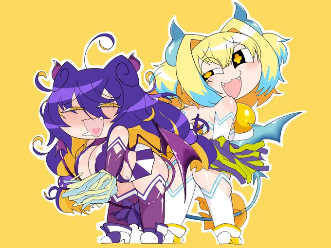 #ボンバーガール サキュバスコンビ 