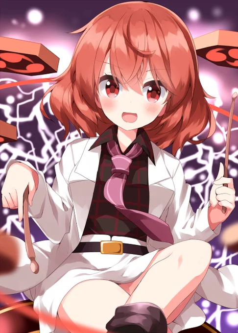 #深夜の真剣お絵描き60分一本勝負 堀川雷鼓 