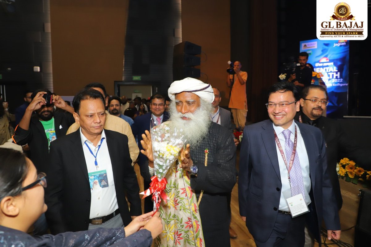 glbajaj's tweet photo. Mental Health Conclave-2022 - A Lifetime Session with Sadhguru.
@IshaFoundation
#GLBajaj #mentalhealth #sadhguru #meditation #mentalhealthawareness #sprituality #life #mentalhealthconclave2022 #ishafoundation #savethesoil #SaveSoil #DainikJagran #savesoilmovement https://t.co/w4PWaSgSXK