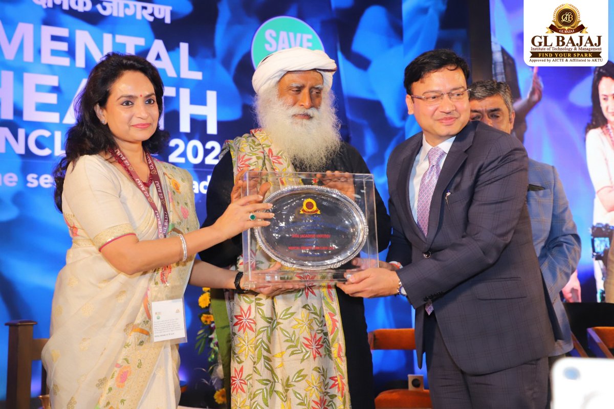 glbajaj's tweet photo. Mental Health Conclave-2022 - A Lifetime Session with Sadhguru.
@IshaFoundation
#GLBajaj #mentalhealth #sadhguru #meditation #mentalhealthawareness #sprituality #life #mentalhealthconclave2022 #ishafoundation #savethesoil #SaveSoil #DainikJagran #savesoilmovement https://t.co/w4PWaSgSXK