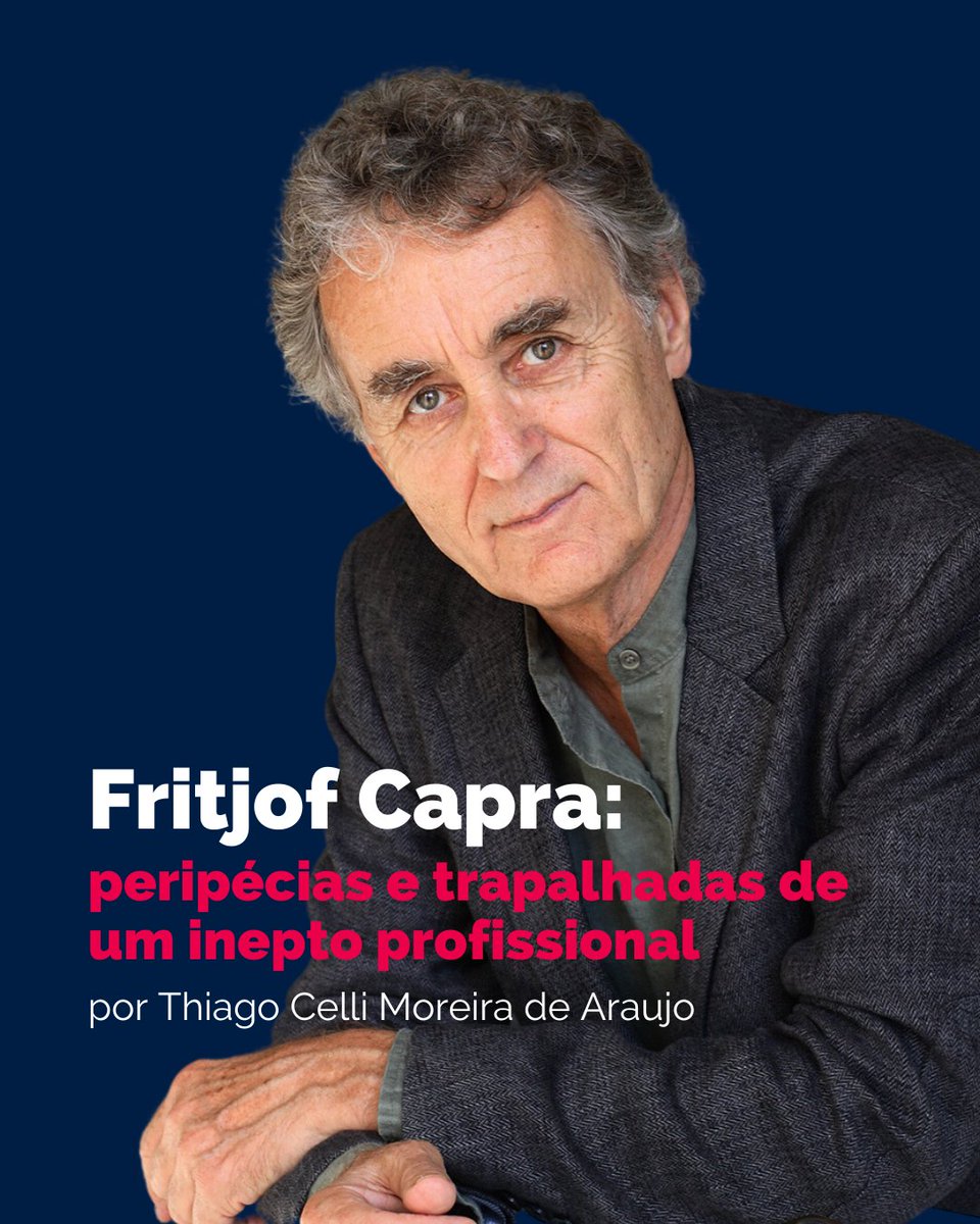 introcrim's tweet photo. Contam-se quatro décadas desde que veio à lume o segundo livro de Fritjof Capra (1939-), um caricato físico vienense, há muito radicado nos Estados Unidos, que se projetou, no âmbito político, por suas preocupações ecológicas [...] https://t.co/O6oi9VyHbF https://t.co/uXQj1jsOqX