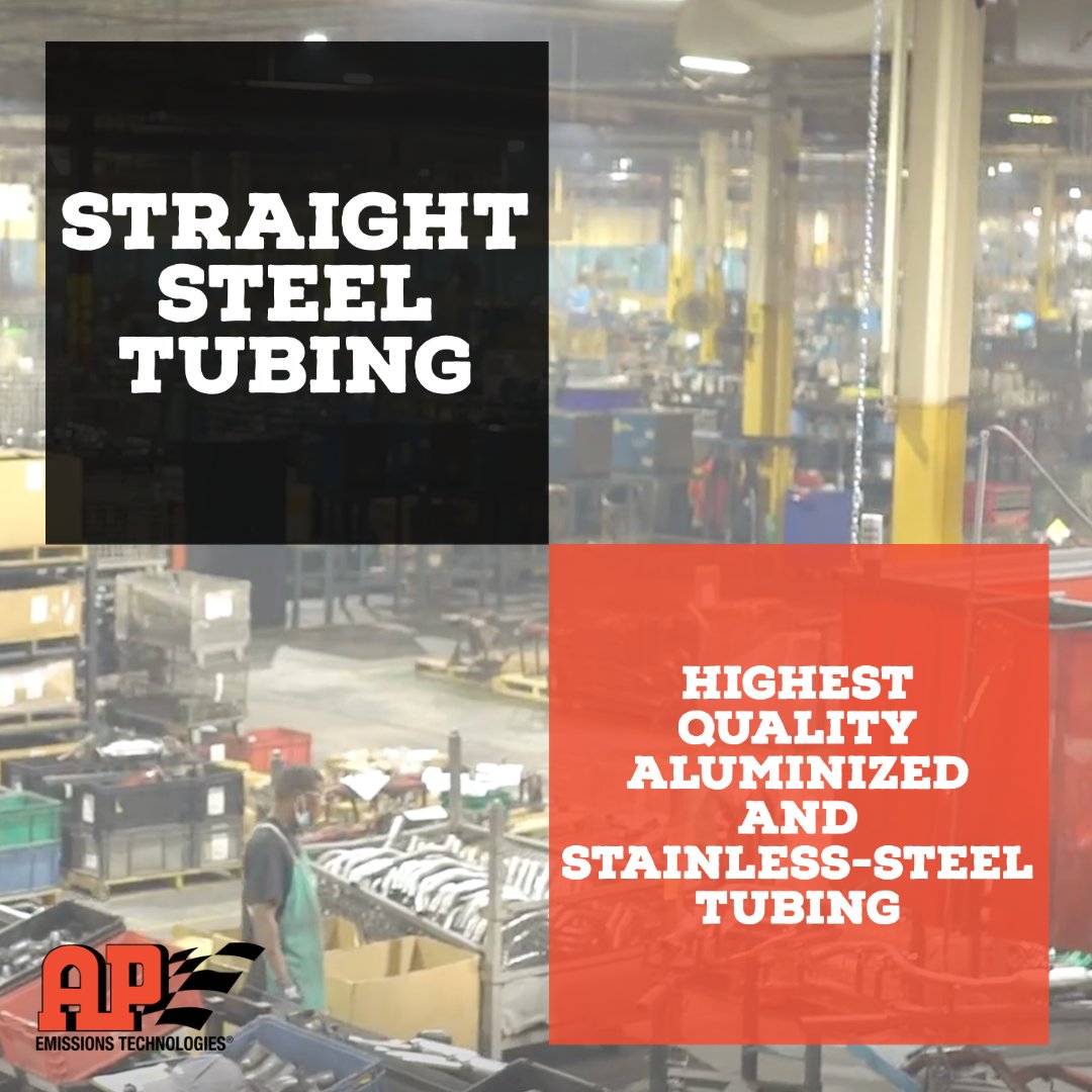 Highest quality aluminized and stainless-steel tubing.

❗️ Comprehensive offering to meet all bending requirements
❗️ 7’6″ and 10′ lengths
❗️Diameters ranging from 1-1/2″ to 6″
To learn more, click the link below! 🔗 ⤵️
apemissions.com

 #Steel #Tubing #APEmissions