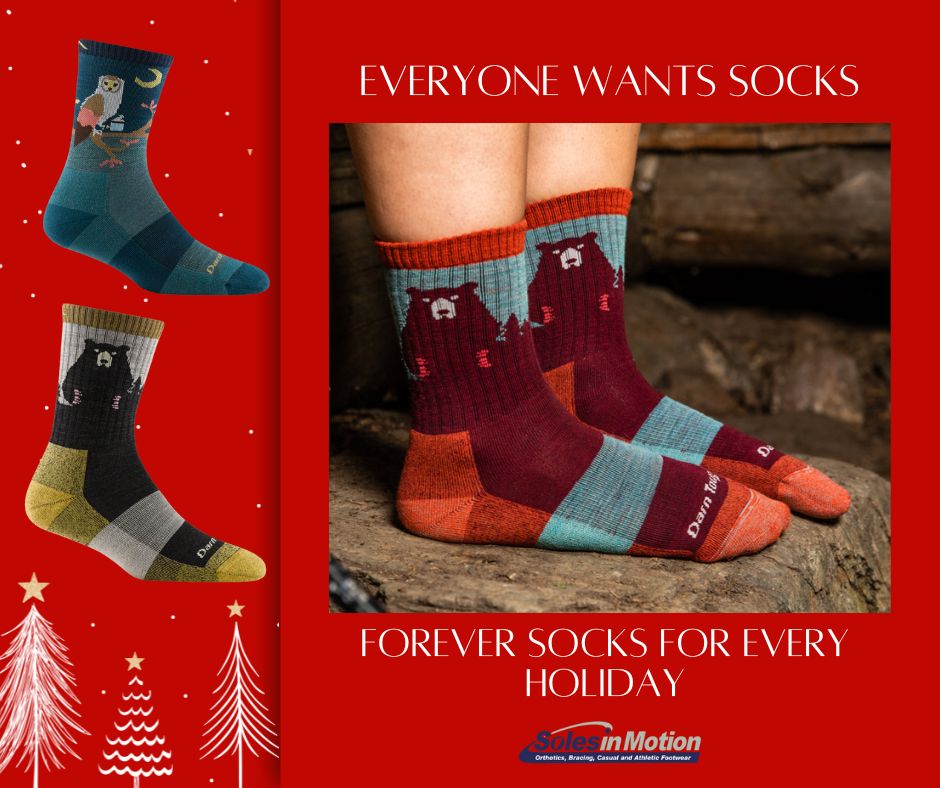 Hike Favorites! 
A lightly cushioned hiking sock with all the anti-funk qualities of Merino Wool.
Gift with purpose  - Unconditionally Guaranteed for Life

#socks #socksforlife #hikingsocks #lightlycushioned #comfortablesocks #GiftGiving #socksforeveryholiday