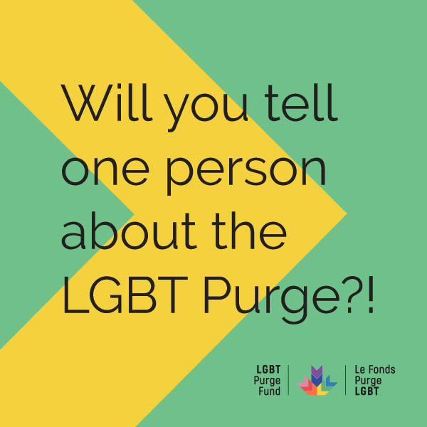We’re often surprised by how few people know about the LGBT Purge. We need to educate people, and this education too often falls to survivors, who’ve experienced unimaginable trauma. Hands up!  Who will tell one person about the LGBT Purge this week? lgbtpurgefund.com/about/