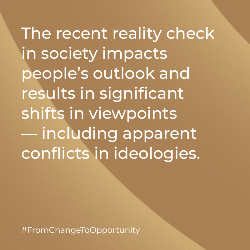 Accor's tweet photo. The recent reality check in society results in significant shifts in viewpoints: people focus more on themselves but also consider human connections as part of their needs. #FC2O
Explore our infographics to navigate these shifting mindset trends & their opportunities ⤵️