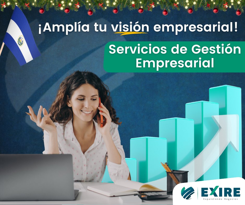 EXIRESV's tweet photo. Actualmente las empresas salvadoreñas implementan procesos y herramientas de gestión que #incrementan su productividad, eficiencia y calidad. Conoce nuestros servicios: https://t.co/9NTUkLPpAN #ElSalvador https://t.co/WdTJA1lF3n