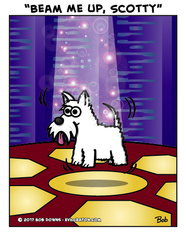 evilcrayon's tweet photo. Hover-Dog!

#beammeupscotty #startrek #startrekparody #scottydog #tvshow #cartoon #sarcasm #satire #parody #funny #punny #meme #lol #cartoonoftheday #wordplay #visualpuns https://t.co/5UuwrnsN7T