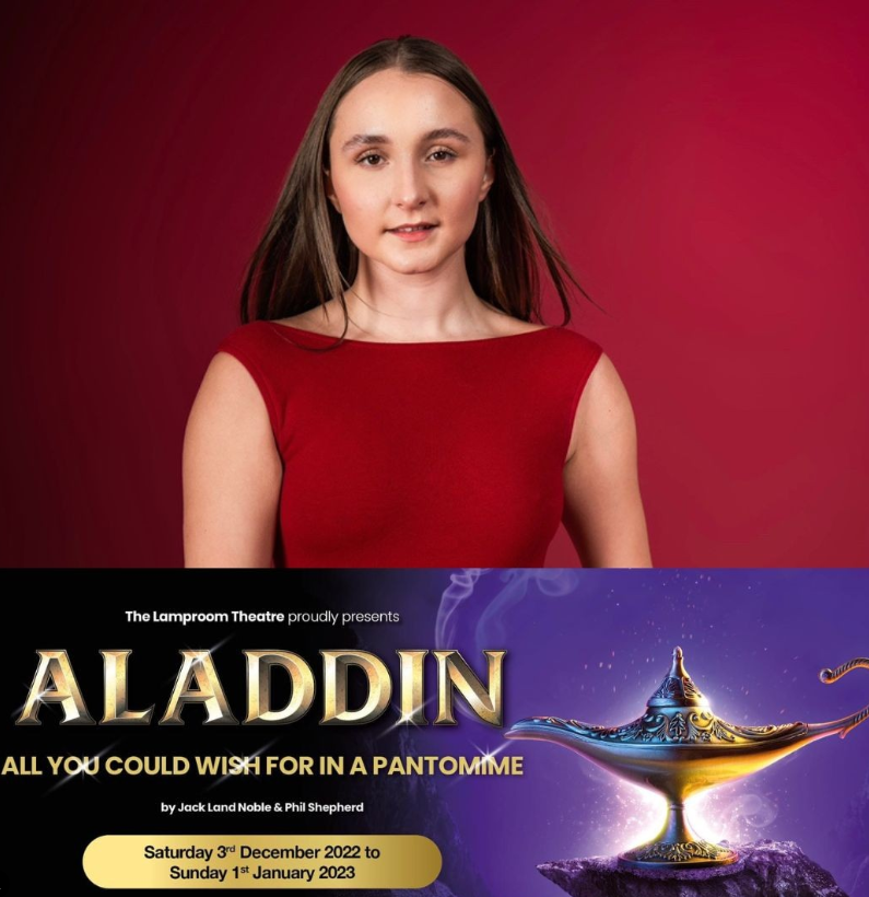 CAPACOLLEGE's tweet photo. #ALUMNINEWS Wishing @LucyEDyson the best time at the Lamproom Theatre over the panto season playing the Princess in Aladdin! ✨
#CAPACollegeFam #proud https://t.co/C9rLujWQgn