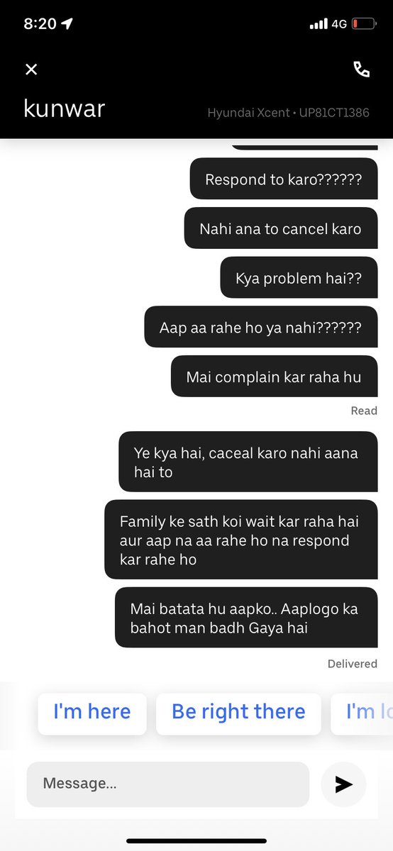 sach223's tweet photo. @Uber @Uber_Support You should shut down your business.. Pathetic service even at Airport. Drivers do not respond, don’t pick up phones and don’t conceal ride even.. So tired booking trip. https://t.co/a5v0AvMHXX