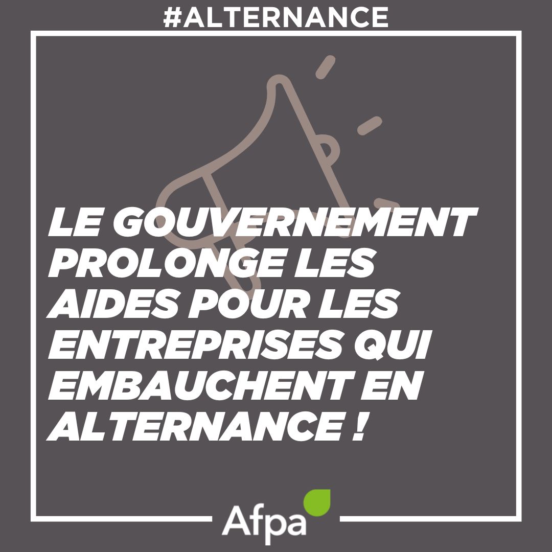📣 Les aides à l’embauche en #alternance sont prolongées pour 2023 !

Retrouvez le communiqué de @Travail_gouv pour en savoir plus 
👉 travail-emploi.gouv.fr/actualites/pre…