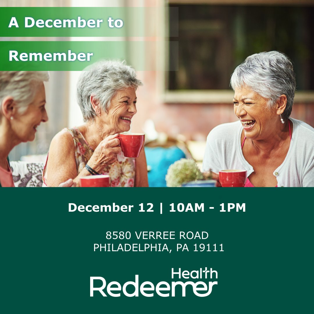 Join Lafayette, an RH senior living community for adults 62+, for a festive hot chocolate bar, a holiday market, a performance by the Abington Senior High School Select Choir, and tours of our vibrant community. RSVP to 1-800-818-4747. For more info, visit bit.ly/3un93jf