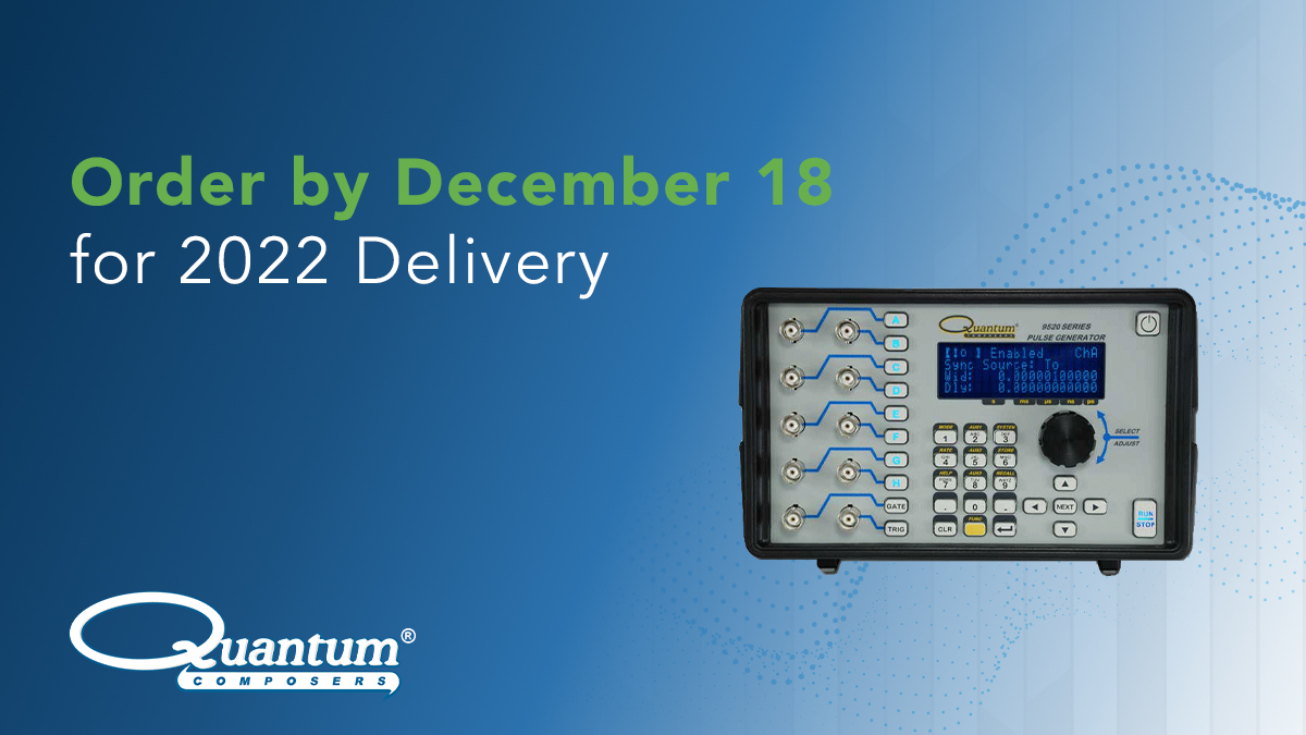 QCTechnology's tweet image. Reminder! Purchase your photonics instruments before 12/18 to receive them before the end of the year! quantumcomposers.com/shop

#pulsegenerator #currentgenerator #photonics