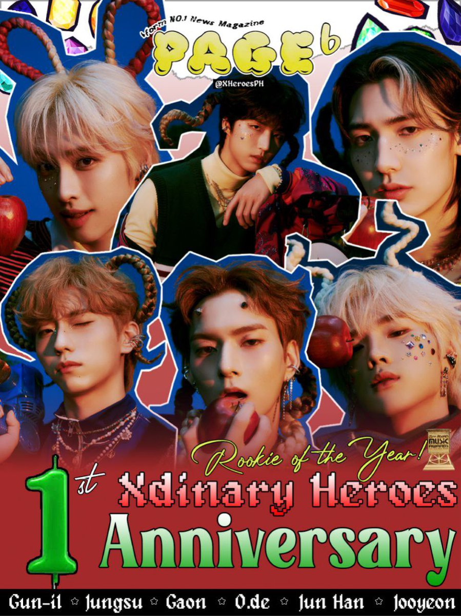 XHeroesPH's tweet photo. From wishing us a Happy Death Day, fighting the system w/ Test Me, to chanting ‘get a Hair Cut’, @XH_official continues to prove their endless talents and power to speak up for the youth.

HAPPY ONE YEAR ANNIVERSARY, XDIZ!

#엑디즈_세상을_구한지_벌써일년
#1YearWithXdinaryHeroes https://t.co/LLAX0rH79P