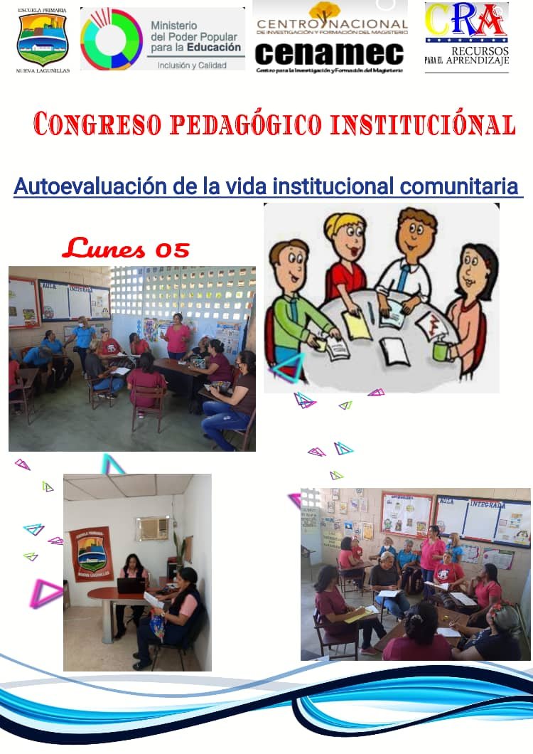 DgDocente's tweet photo. #HOY Lunes #5Dic  I Nivel #CongresoPedagógico 2023-2023 "Jornada de Autoevaluación Institucional y Comunitaria". #SNIFM @NicolasMaduro  @MPPEDUCACION @_LaAvanzadora @vicent_carvajal
 Maracaibo, Estado Zulia https://t.co/1RiIPkACxf