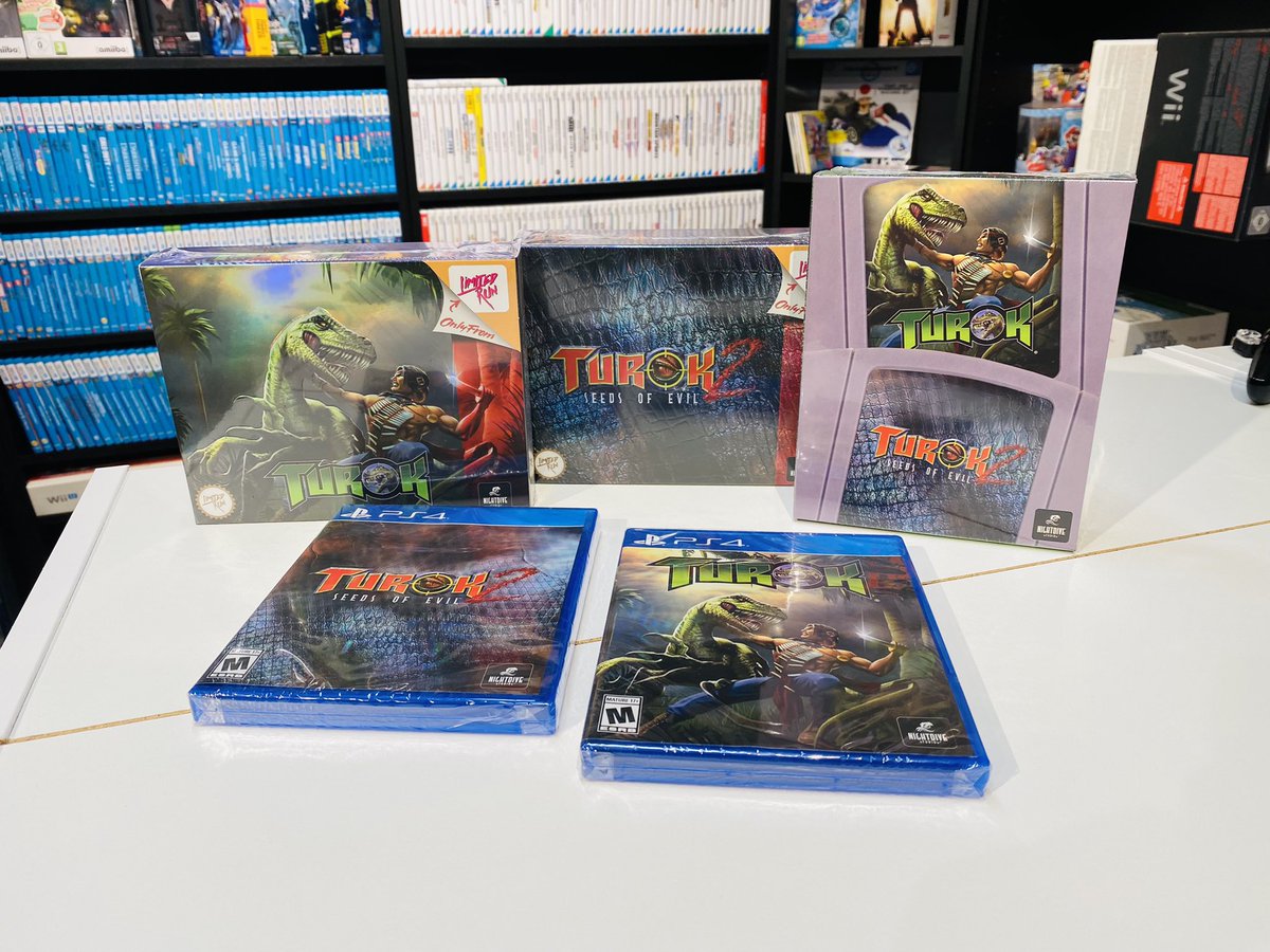 CollectorVault's tweet photo. Got #turok in this week for #ps4. Def a token from my youth 🙏
#gamemuseum #videogames #gamecollecting #gameroom #f4f #gamestatues #limitedgames #raregames #gamemusic #gamecd #collecting https://t.co/uZOvdD9OHW