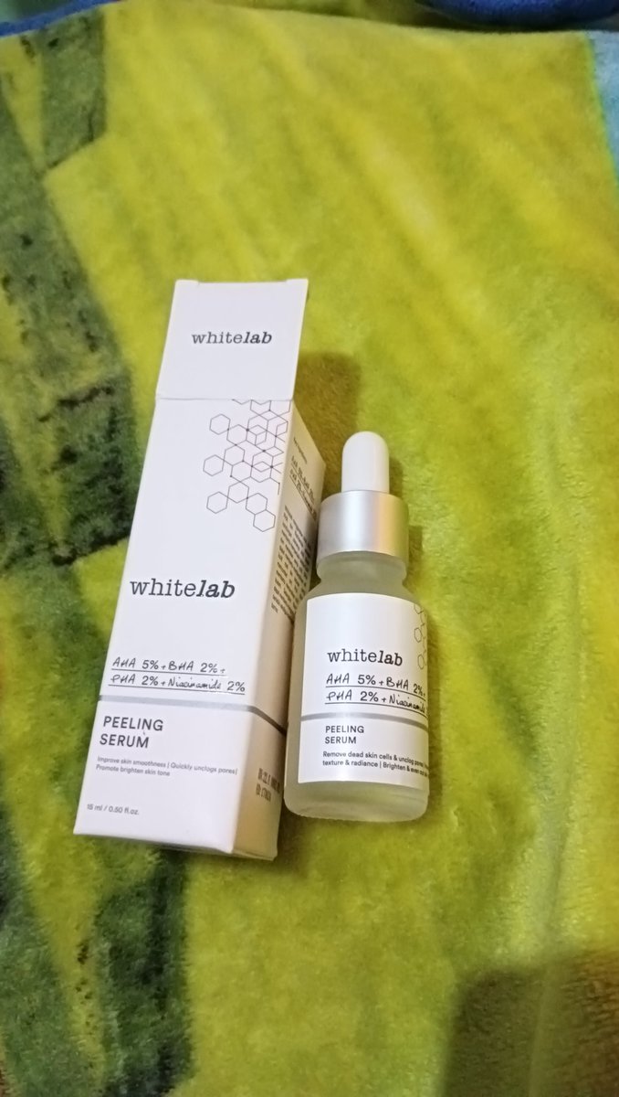 SAuliyaul's tweet photo. Preloved Peeling serum whitelab
• baru dipakai 1 tetes
• Exp 17062024
• Rp 65.000 https://t.co/s8LEYz5Eoi
