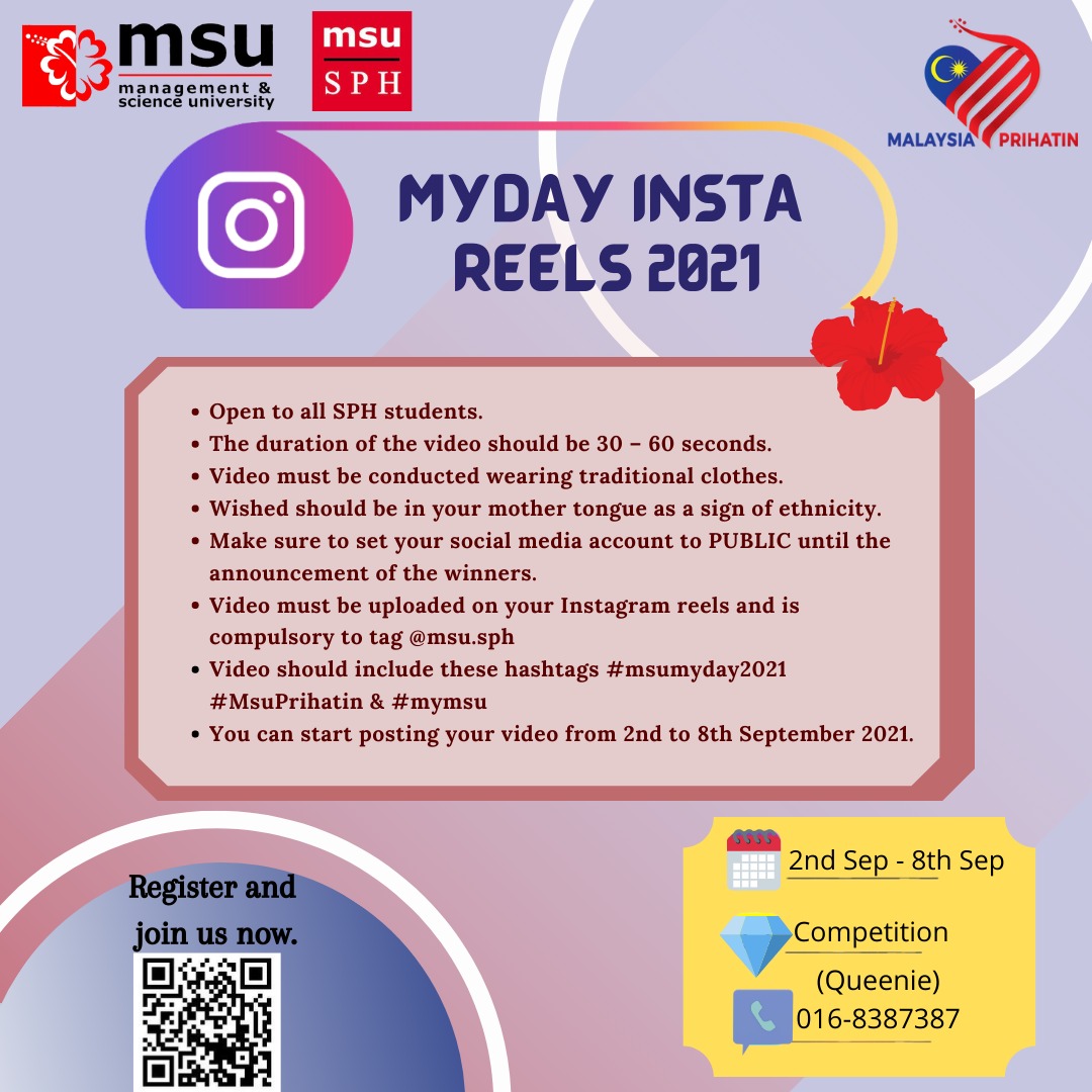 sheetal_01's tweet photo. Insta reels competition for Malaysia Day 2021 poster..
Reuploaded for pec purpose
#PEC700
#PEC700PORTFOLIO
#MSUMALAYSIA https://t.co/pUn8hMaeBR