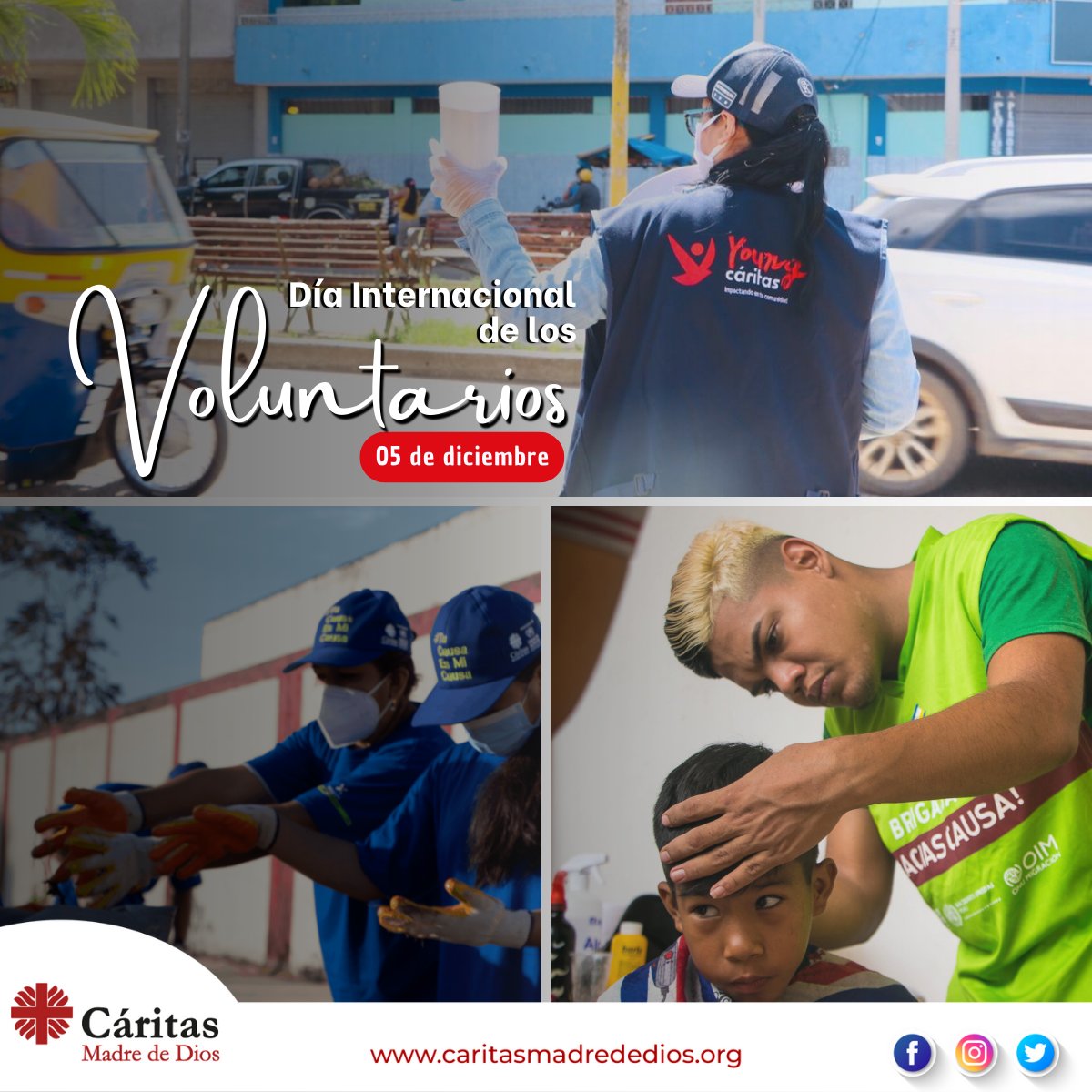 Cáritas Madre de Dios tweet media