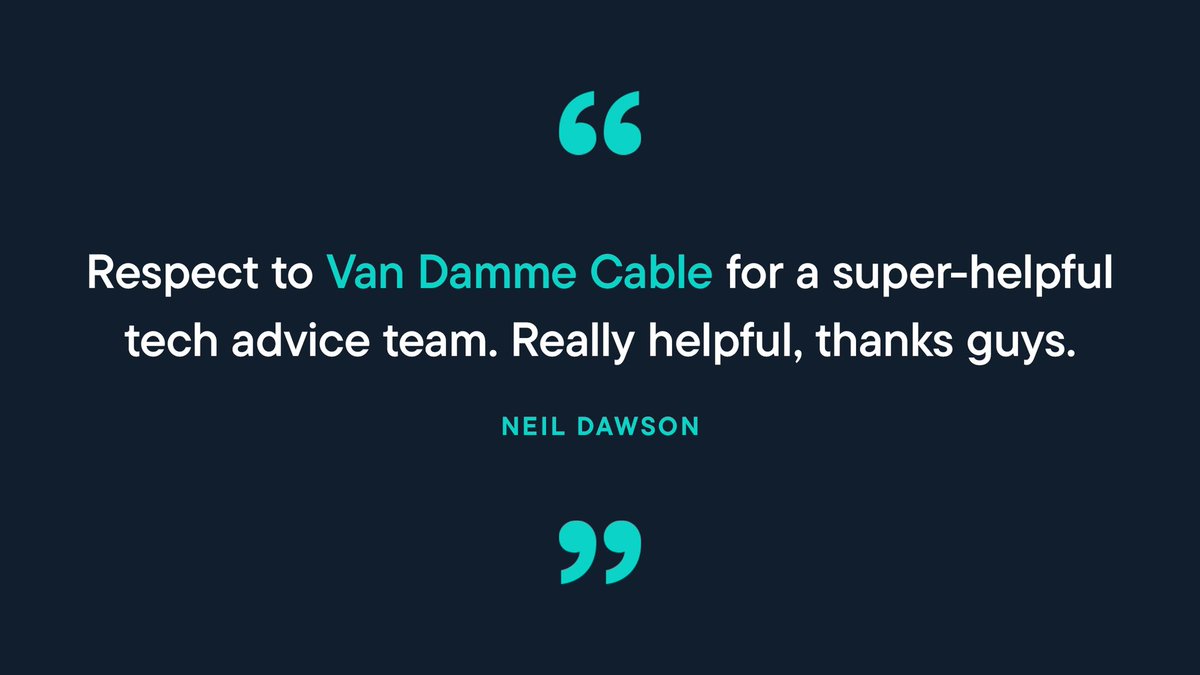 Van Damme Cable tweet media