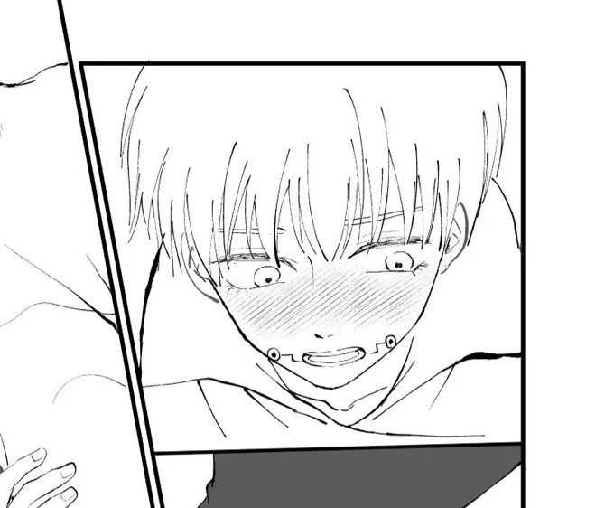寝ぼけて描いてたらこんなとこに棘くんのドアップいらなかったよ…
消すので供養
照れてる推しは可愛いね♡ 