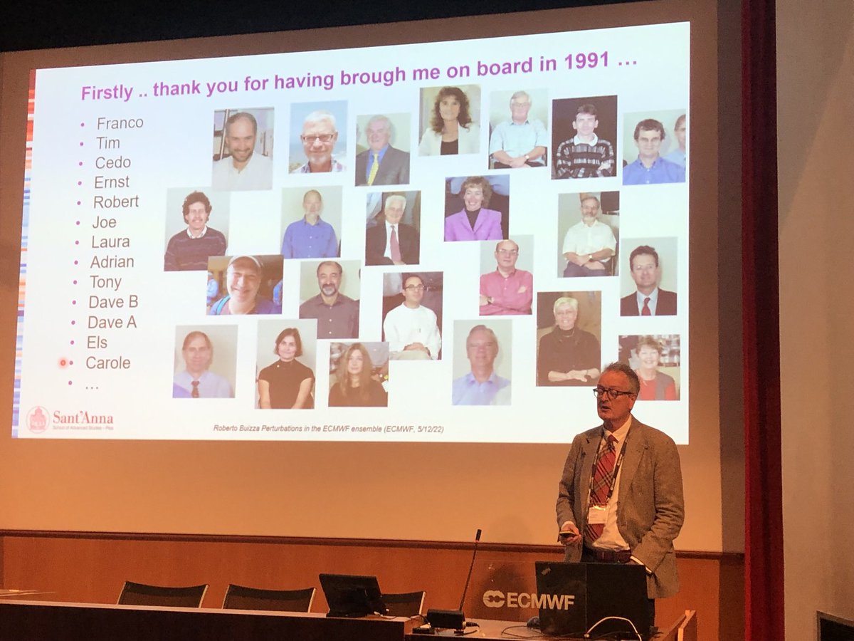 FlorenceRabier's tweet photo. Great presentations for the #30yearsofENS at @ECMWF, from theory of chaos to applications at all time ranges https://t.co/oDHbXr5DH2