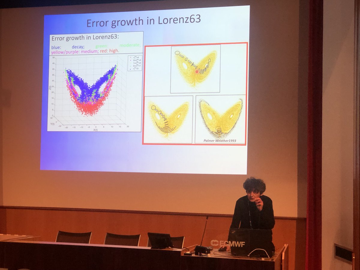 FlorenceRabier's tweet photo. Great presentations for the #30yearsofENS at @ECMWF, from theory of chaos to applications at all time ranges https://t.co/oDHbXr5DH2