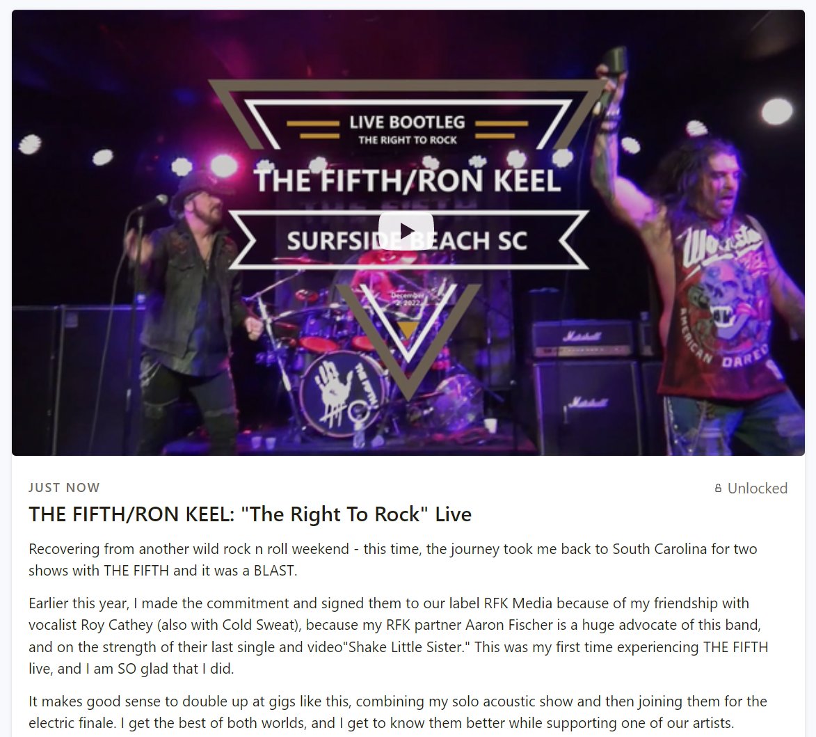 ronkeel's tweet photo. Now, THIS is a band I can get behind 🤠! @thefifthnc &amp; me sharing some music &amp; good times this past weekend in South Carolina. Video and full road report at https://t.co/7qcncjU3kW - stay tuned for new music &amp; more shows at https://t.co/suOCMJonQw at https://t.co/bbbpaAARqx https://t.co/DR33AnzF4S