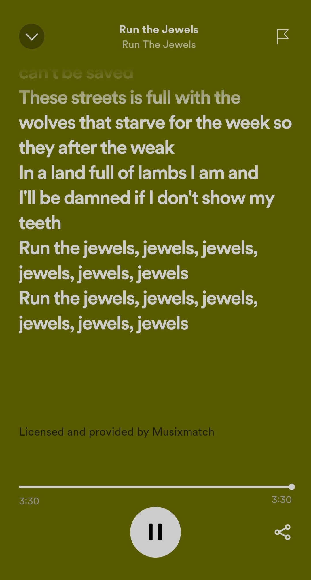 🚷 on Twitter "Spotify you're missing the lyrics "The goblins were