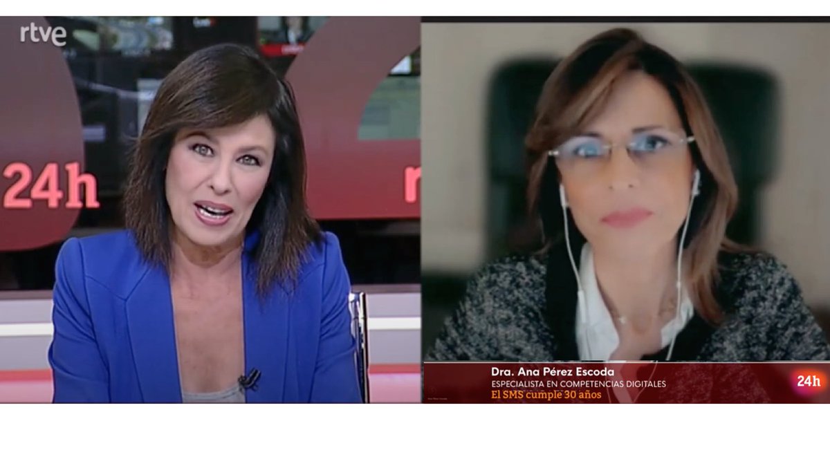 Ana Pérez Escoda (@aperezescoda) on Twitter photo La #ComunicaciónDigital ha evolucionado exponencialmente. El 1er SMS lanzado hace 30 años supuso un hito en el cambio de paradigma comunicativo, el paso de una comunicación de masas a otra global. Desde <a href="/Nebrija/">Universidad Nebrija</a> comentamos algunos aspectos en <a href="/rtvenoticias/">RTVE Noticias</a>
youtube.com/watch?v=6Hb8FI… La #ComunicaciónDigital ha evolucionado exponencialmente. El 1er SMS lanzado hace 30 años supuso un hito en el cambio de paradigma comunicativo, el paso de una comunicación de masas a otra global. Desde <a href="/Nebrija/">Universidad Nebrija</a> comentamos algunos aspectos en <a href="/rtvenoticias/">RTVE Noticias</a>
youtube.com/watch?v=6Hb8FI…